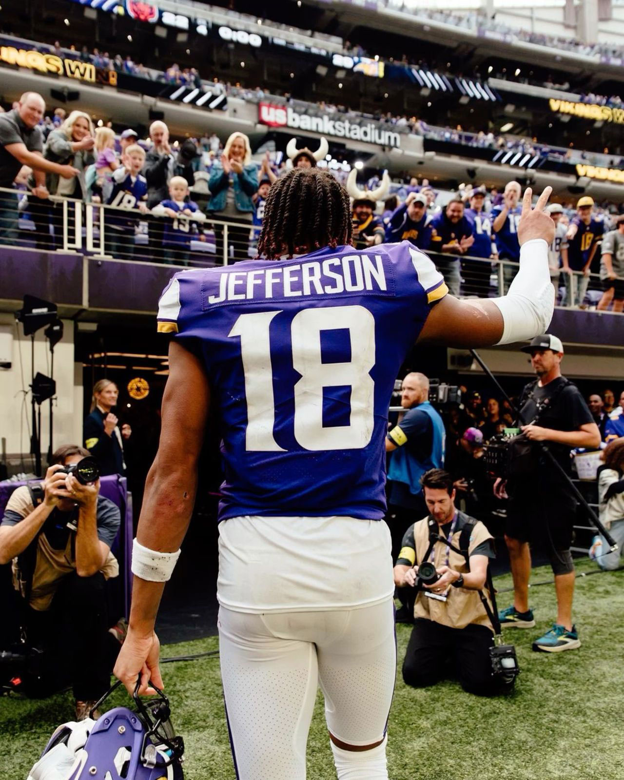 Justin Jefferson HD Wallpaper