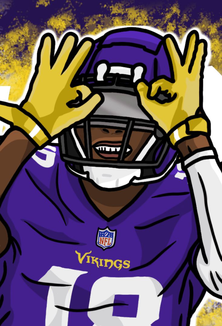 4K Justin Jefferson Wallpaper