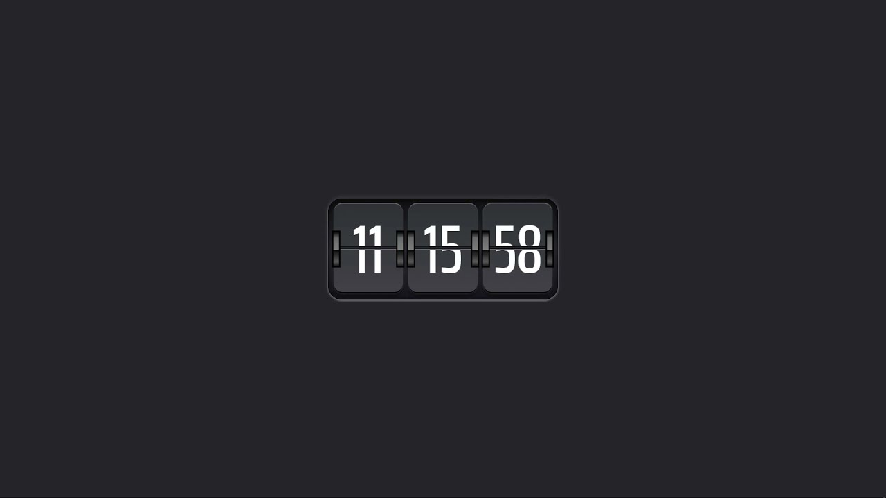 FLIP CLOCK on Desktop