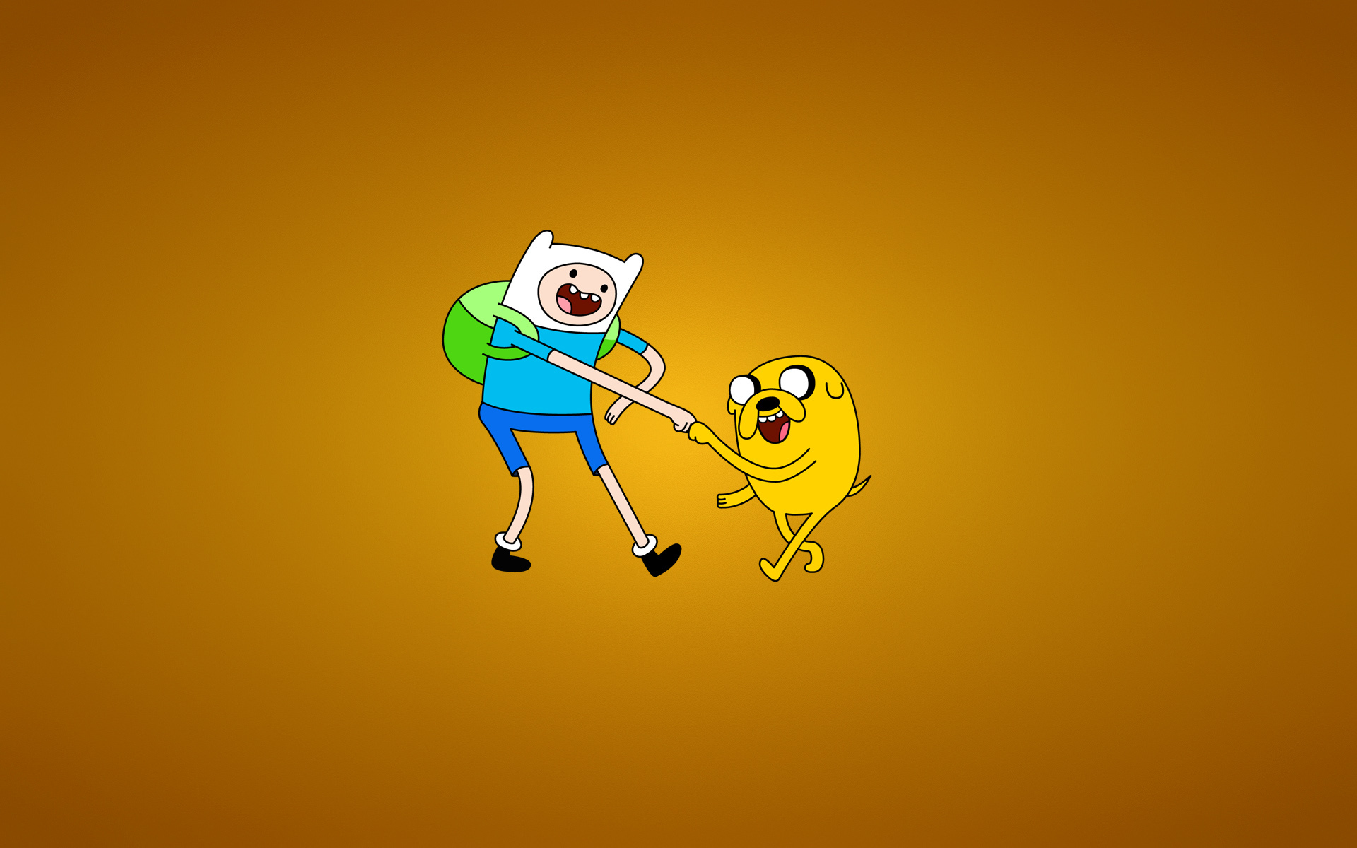 Wallpaper joy, dog, two, Adventure Time