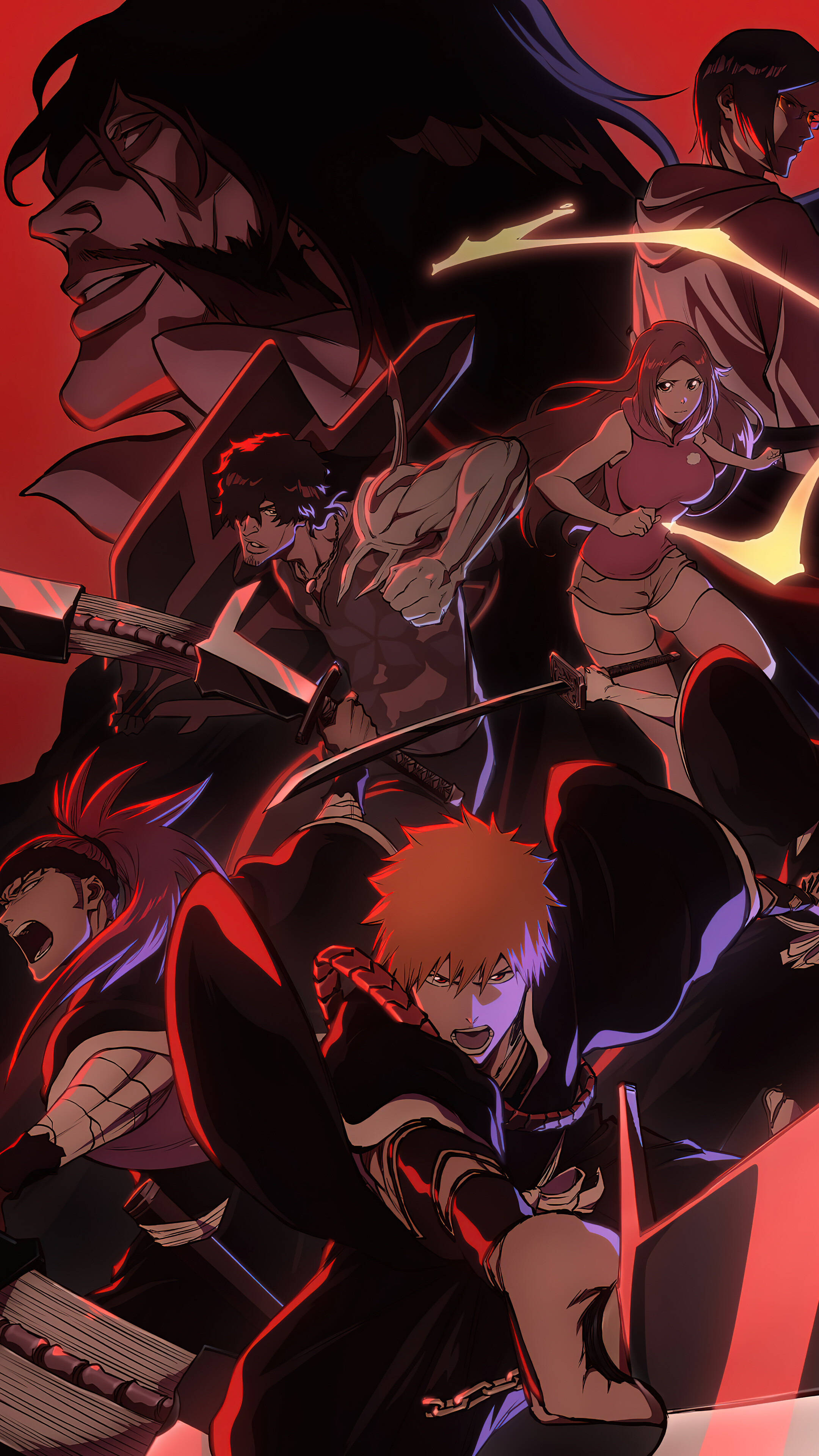 Blood War 4K Wallpaper iPhone