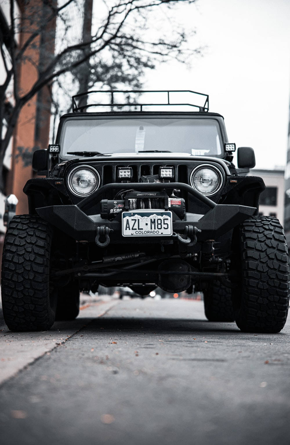 Download free Black Jeep Wrangler With