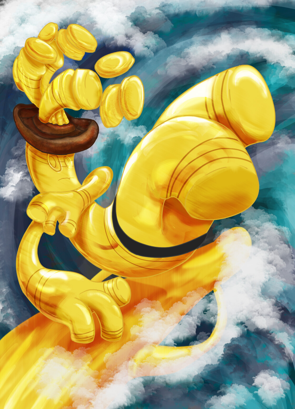 (Fanart) Me as a Gholdengo