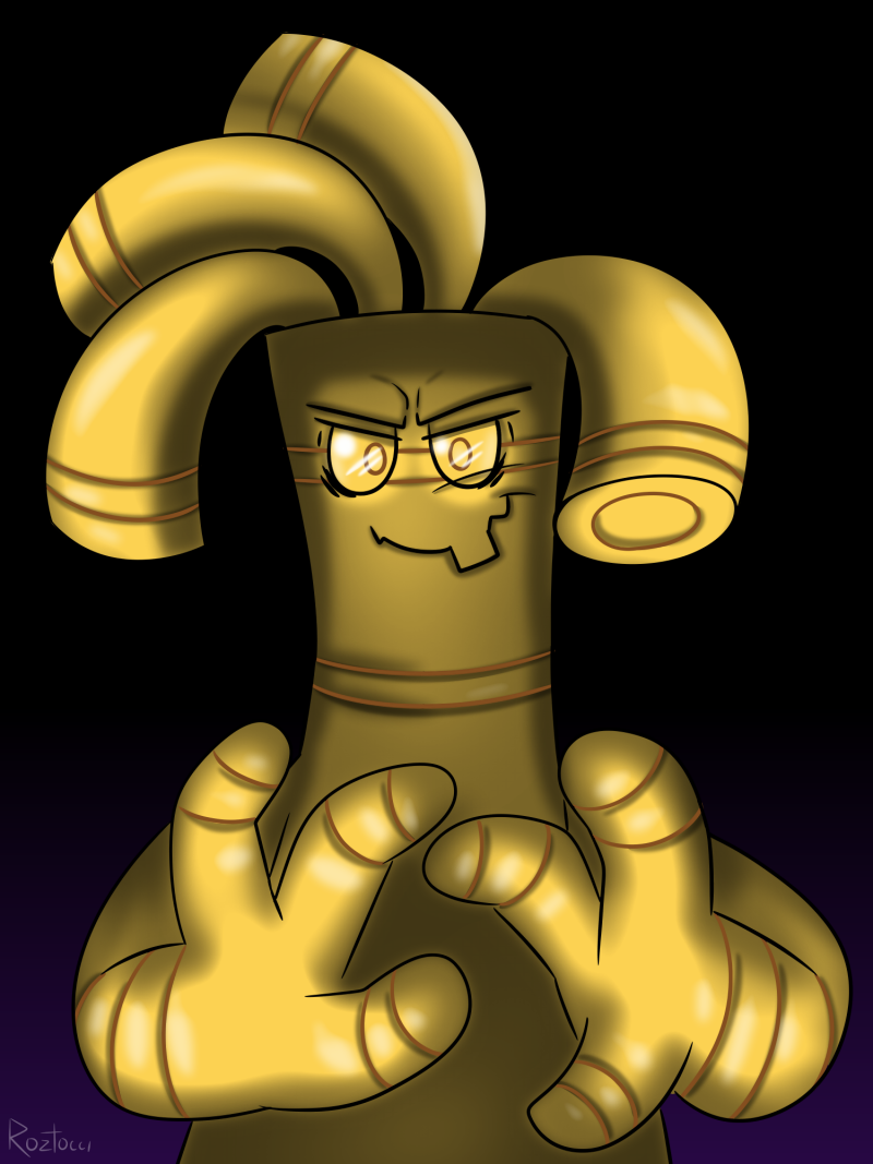 Gholdengo Image by ROZTOCCI on Newgrounds