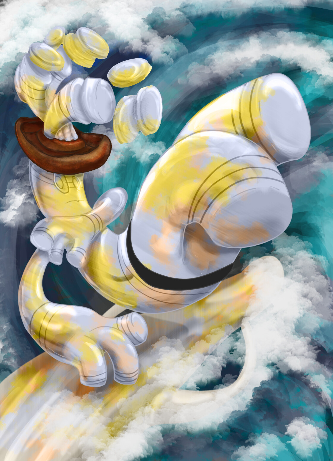 (Fanart) Me as a Gholdengo