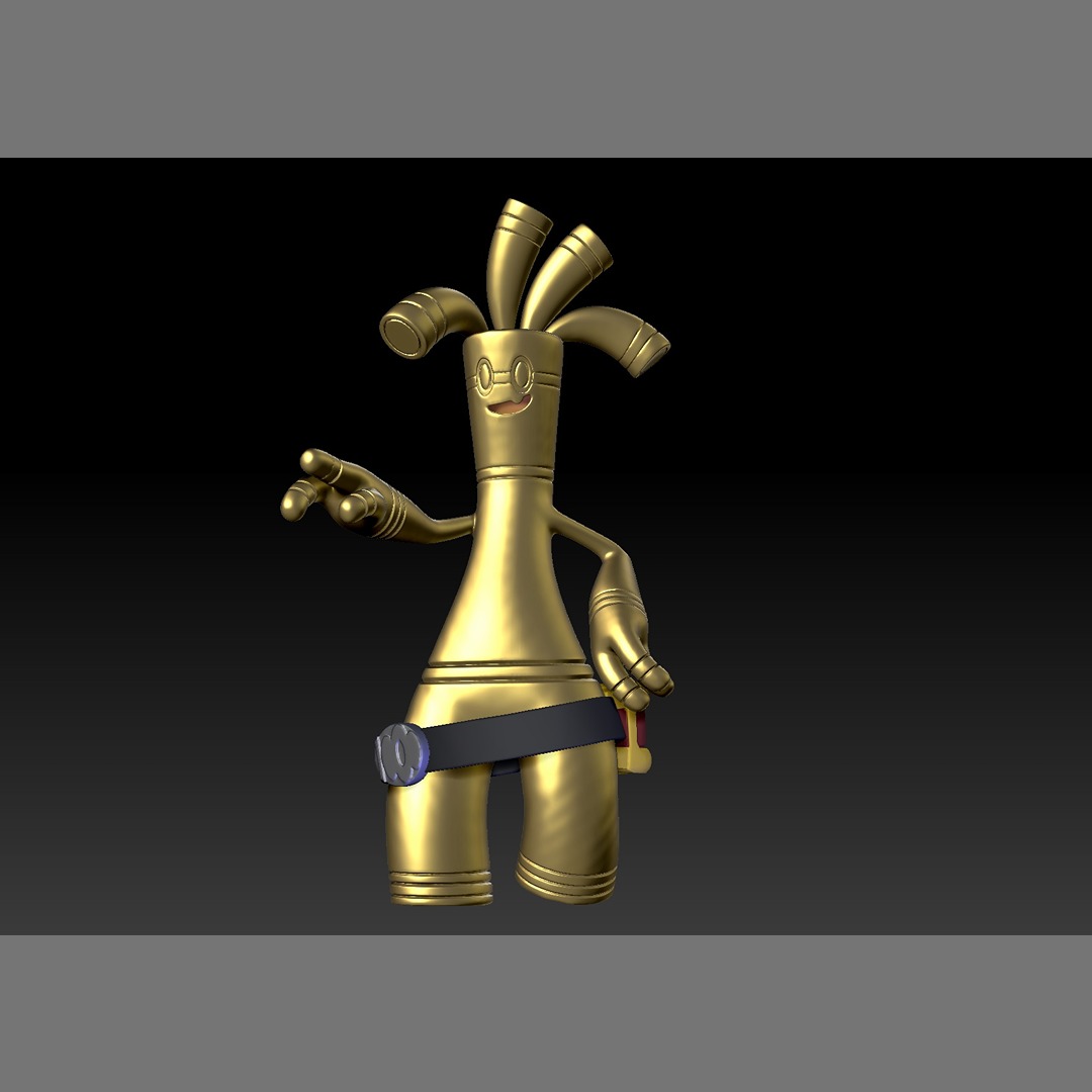 STL file Pokemon Gholdengo