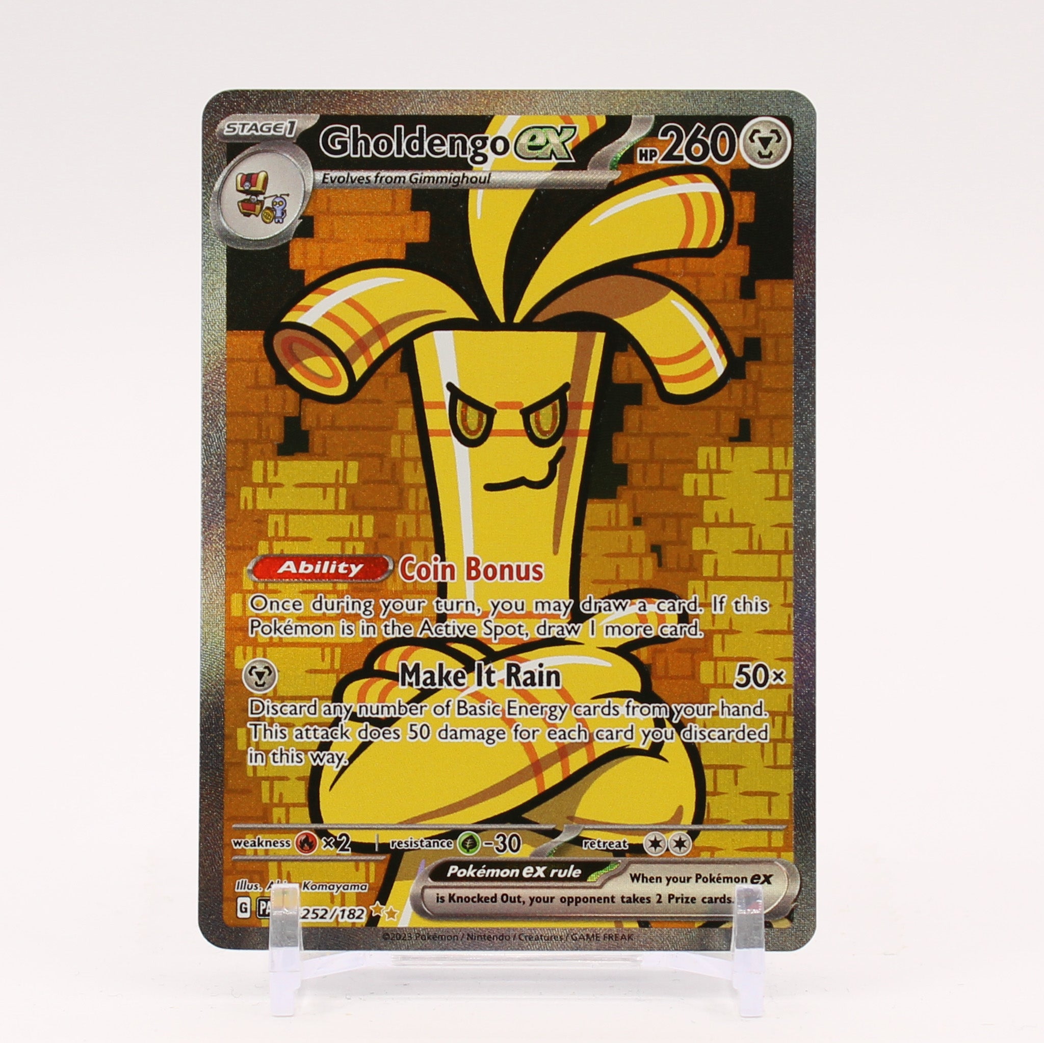 Gholdengo Ex 182 Paradox Rift