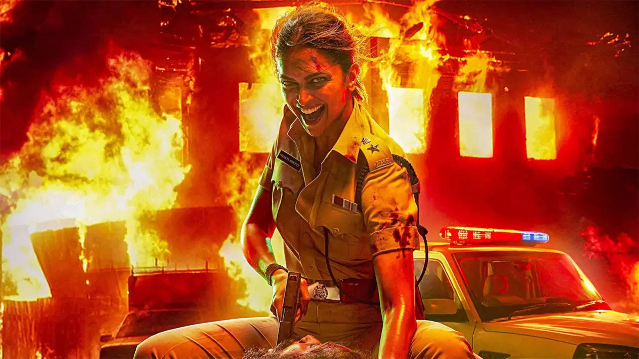 Singham Again': Deepika Padukone looks