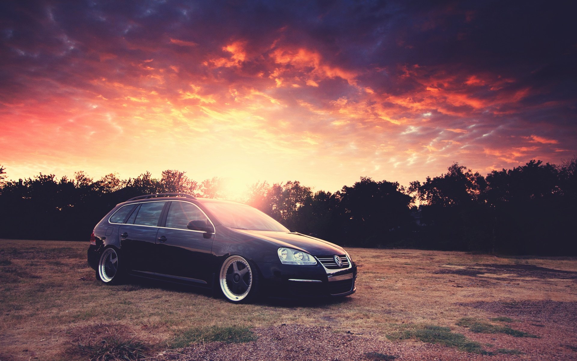 Vehicle Volkswagen Jetta Wagon HD Wallpaper