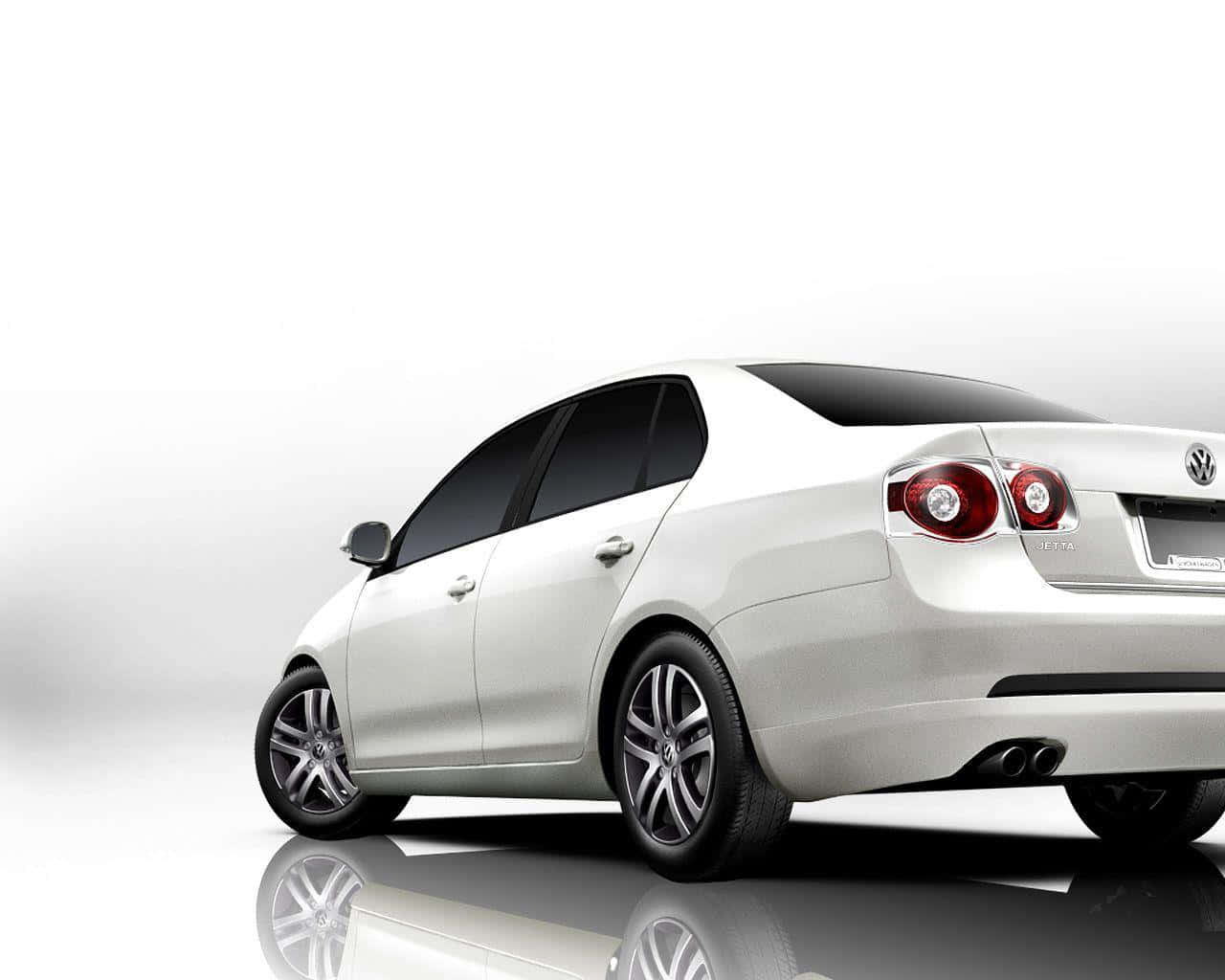 Stylish Volkswagen Jetta In Its Full