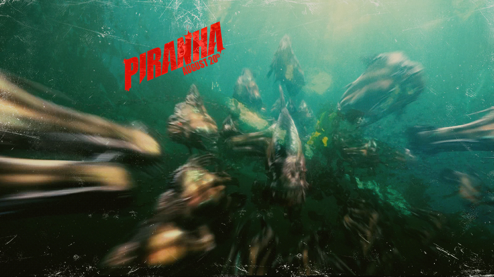 Piranha 3D: free desktop wallpaper