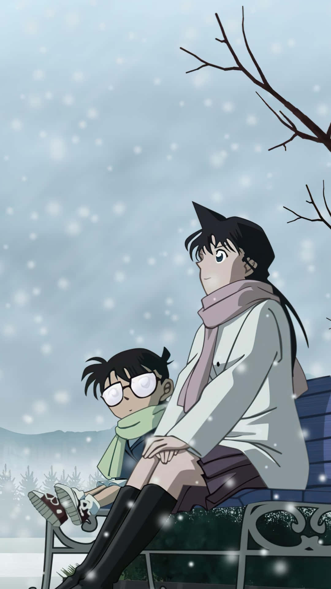 Ran Mouri Standing Strong Wallpaper