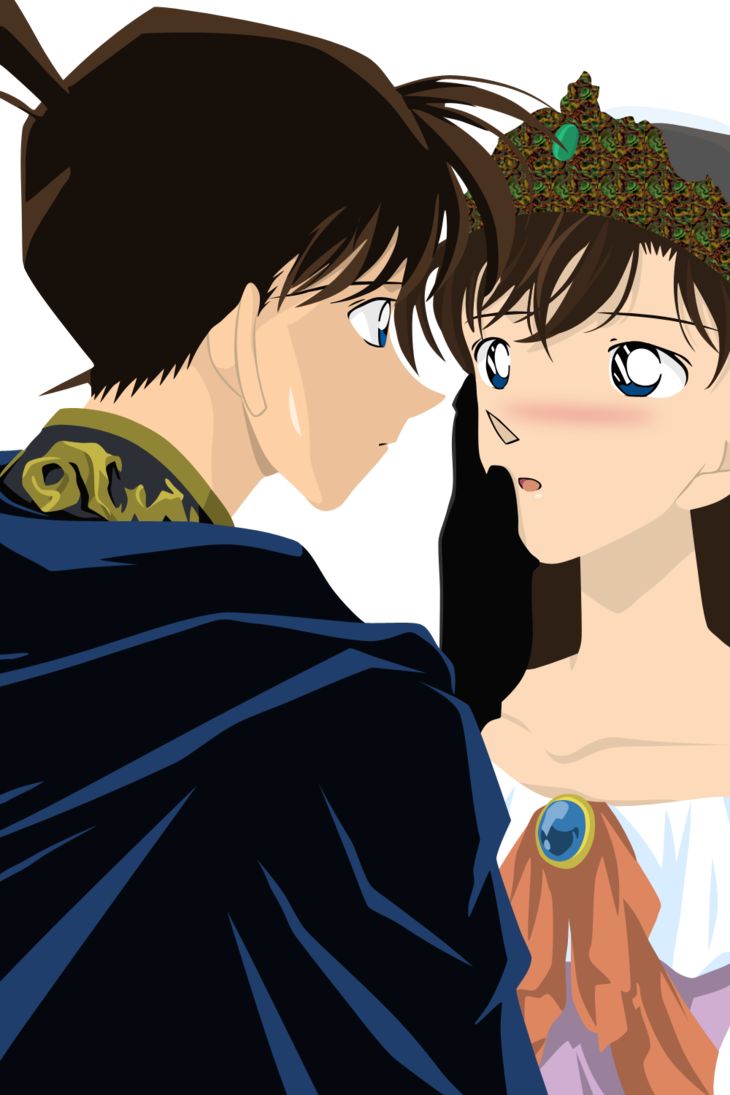 Shinichi Kudo and Ran Mouri