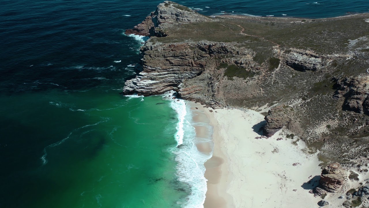 Cape of Good Hope by drone in 4k