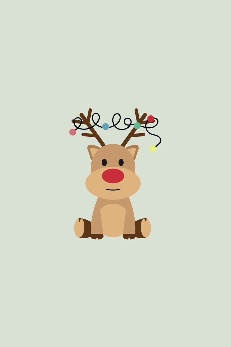 Christmas Reindeer Wallpaper