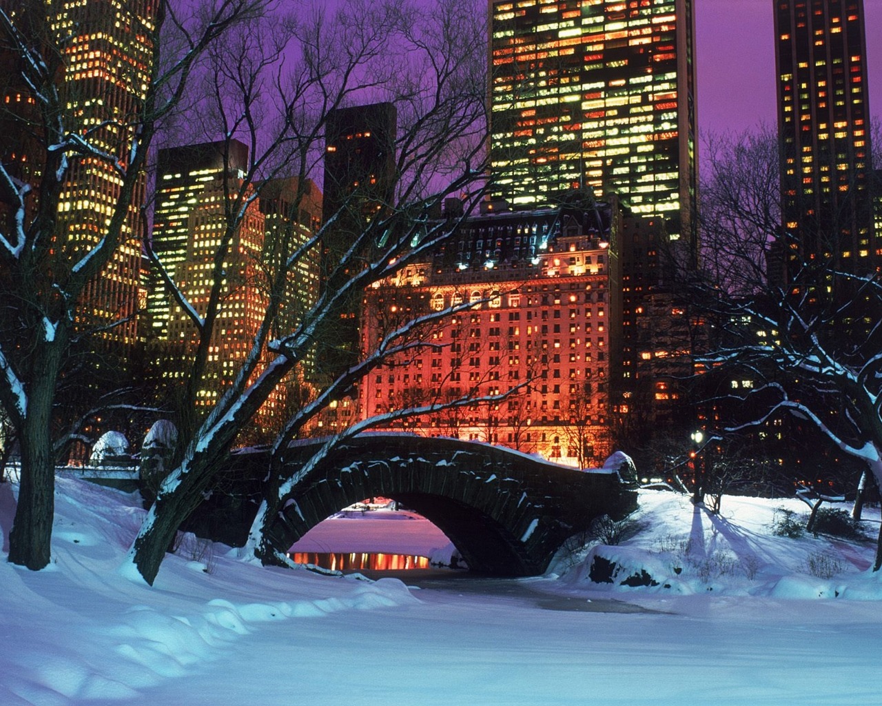 HD desktop wallpaper: Bridge, New York