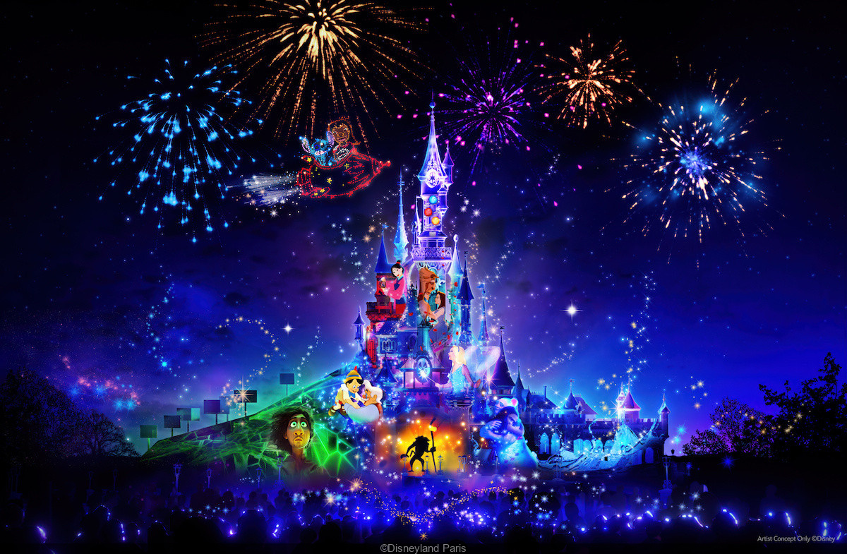 Disneyland Paris: the new night show