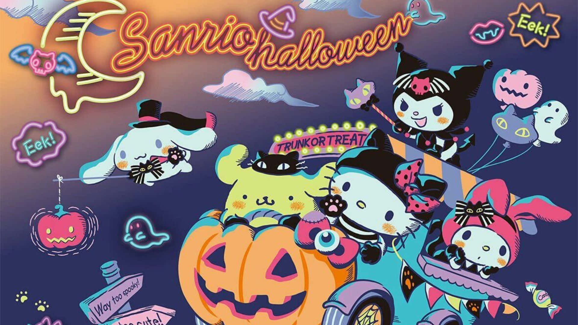 Cute Kuromi Halloween Wallpapers - Wallpaper Cave
