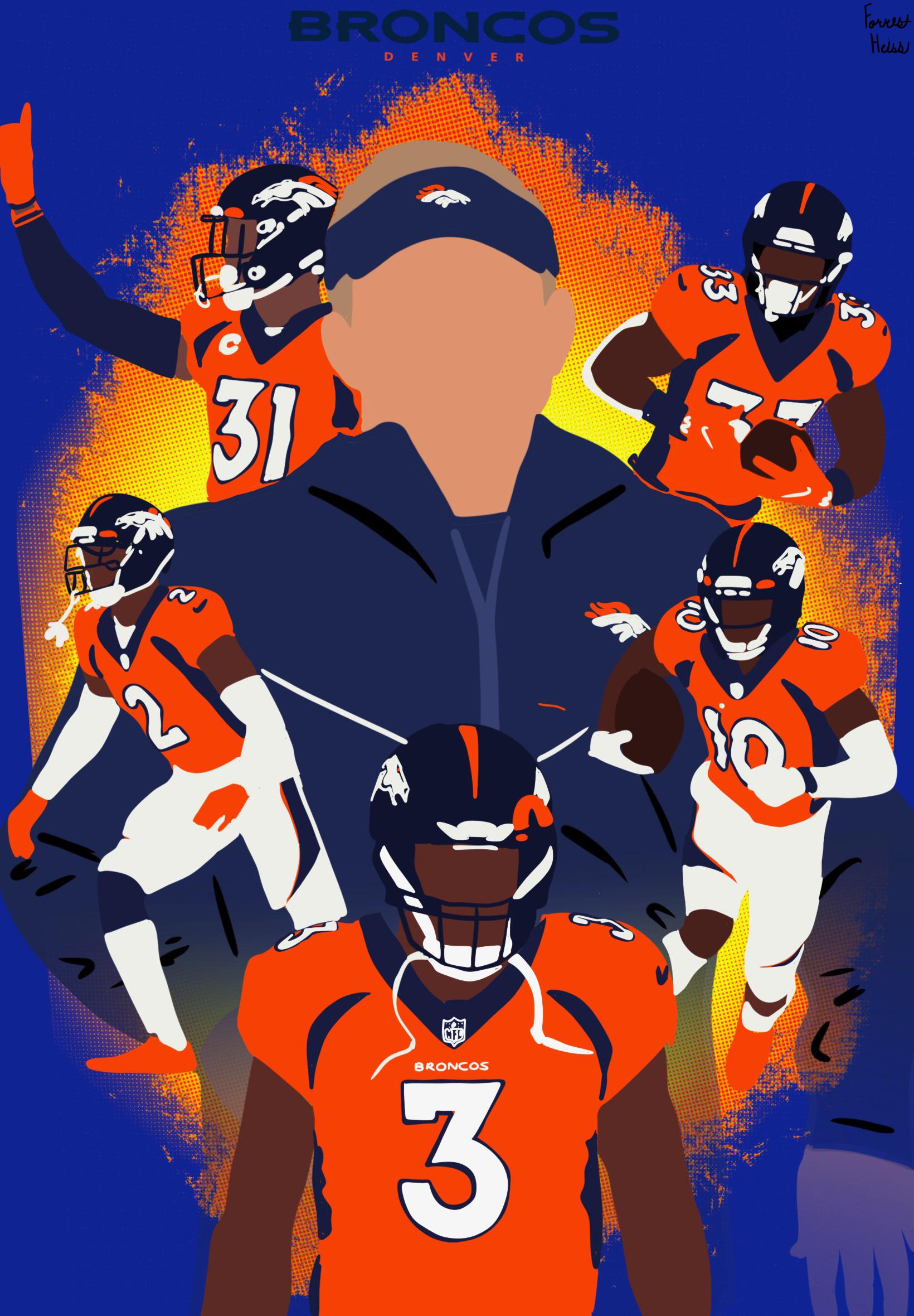 My Art Denver Broncos 2024:The Revenge