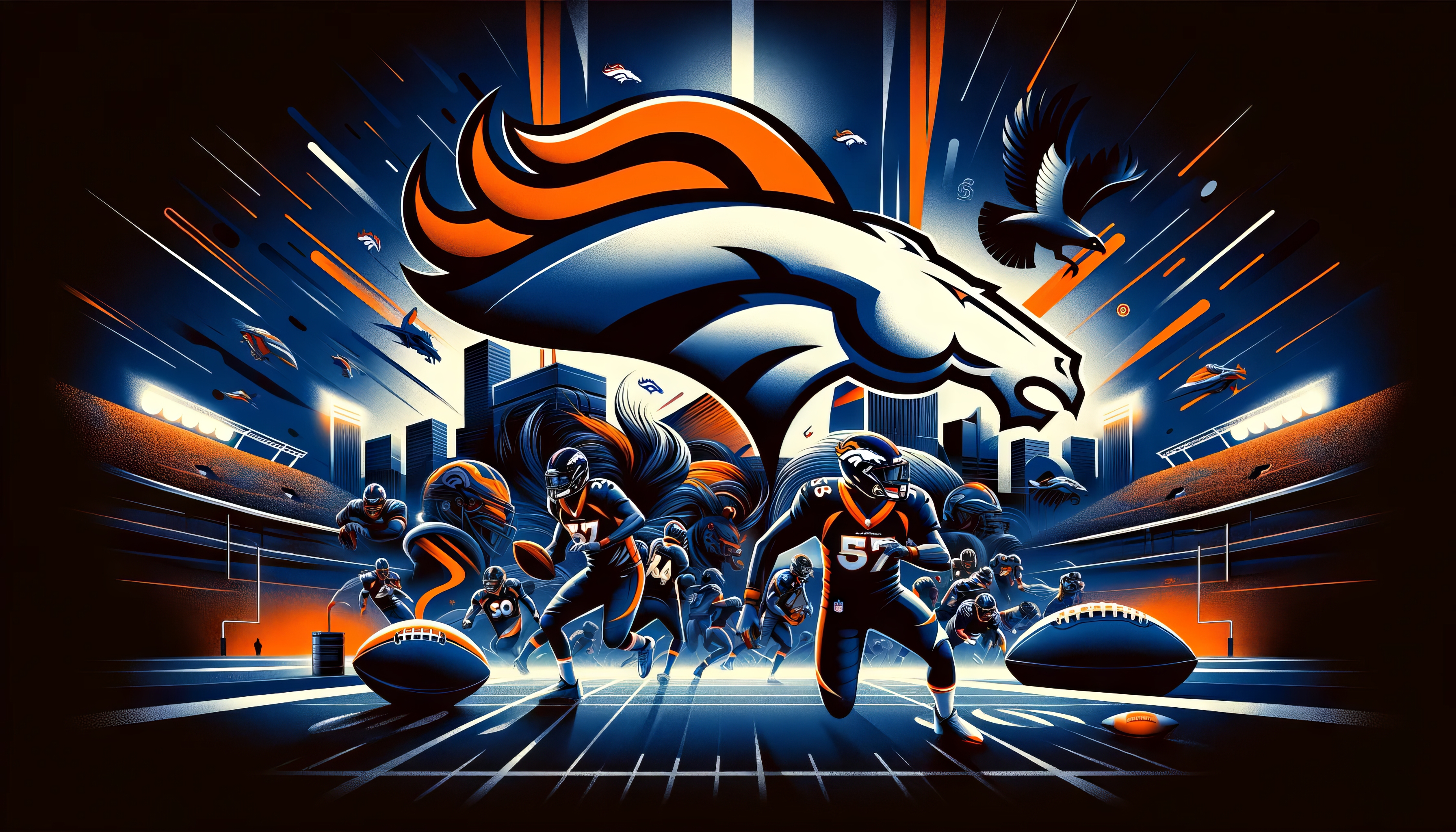 Denver Broncos NFL Team Wallpaper