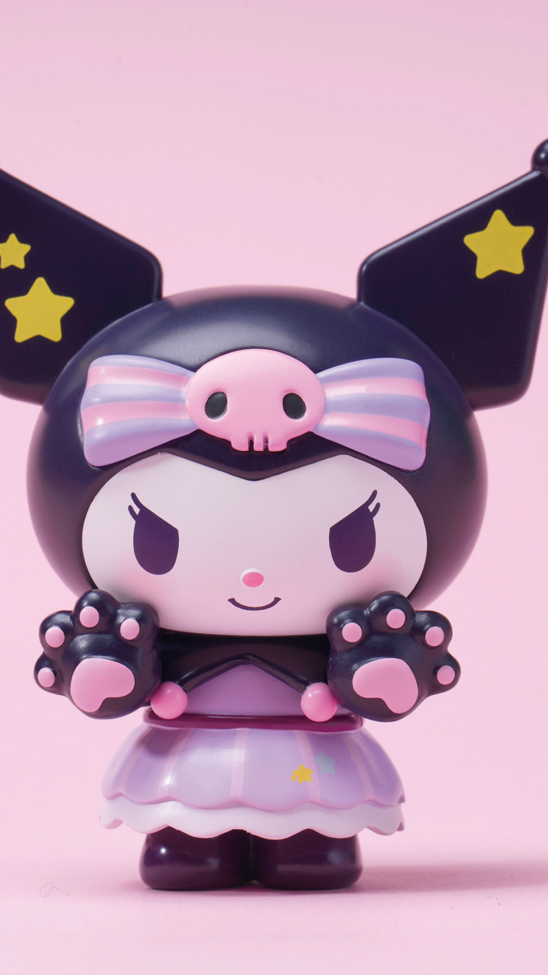Kuromi Wallpaper 4K, My Melody, Pink aesthetic