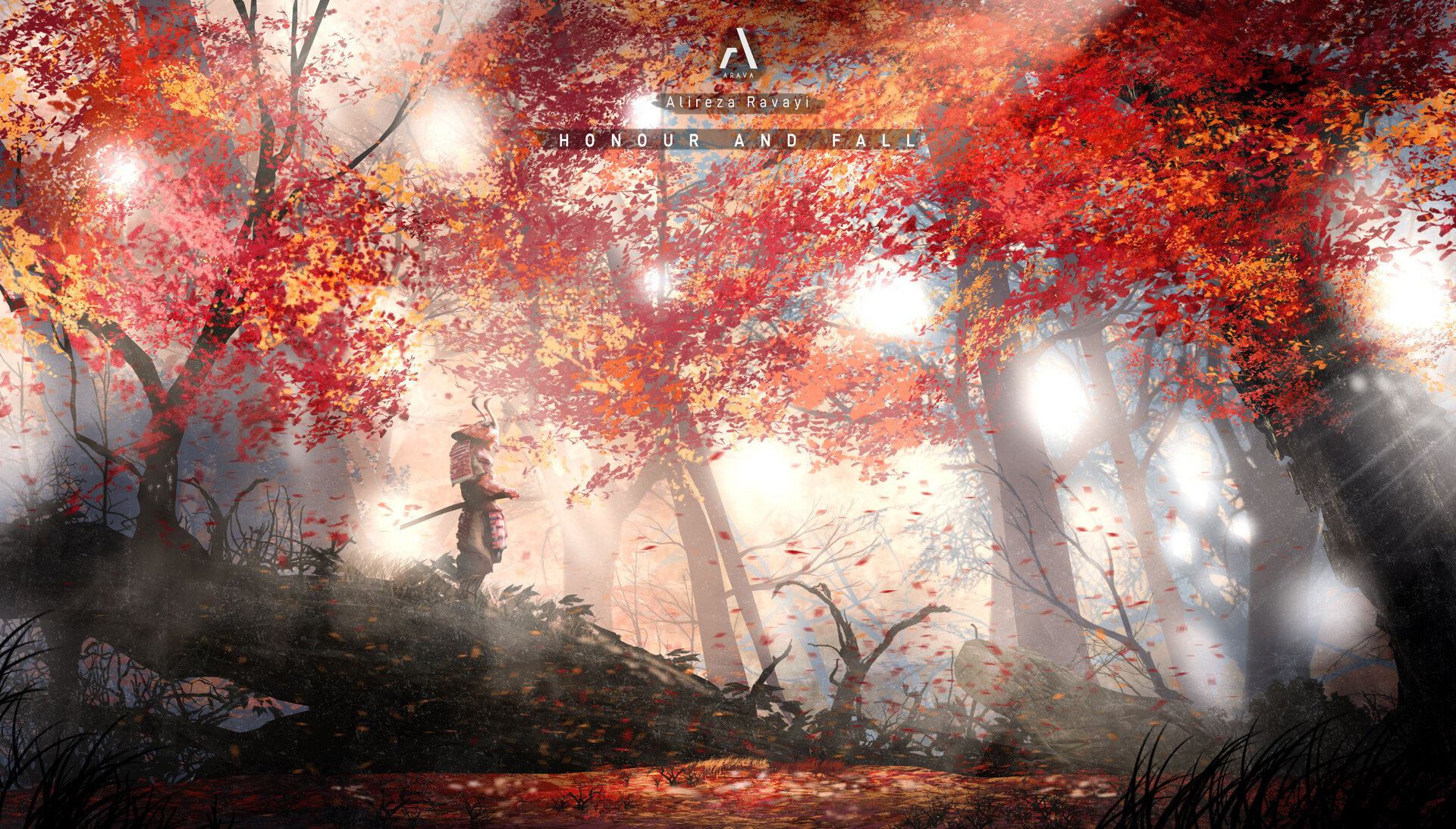 Download Fall Forest Fantasy Samurai HD