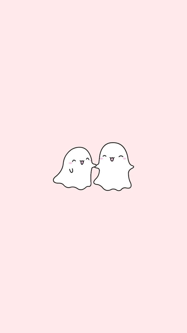 Download A happy ghost celebrating