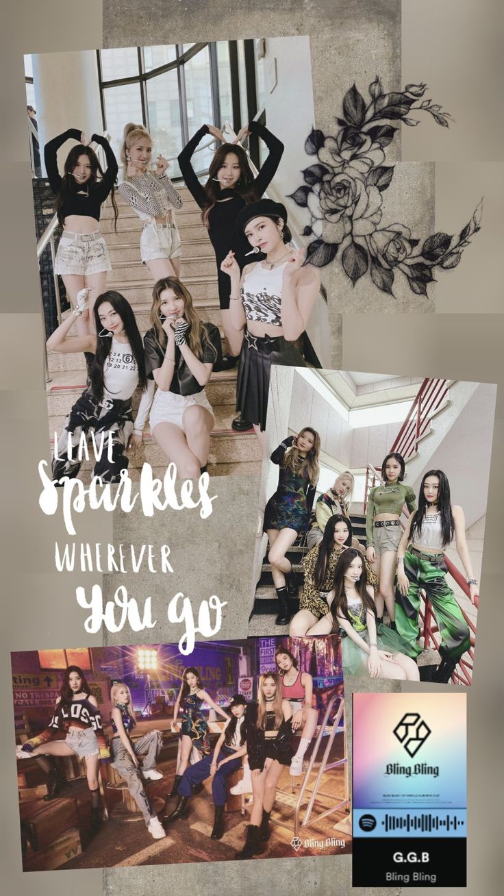 Bling Bling/ kpop group/ wallpaper