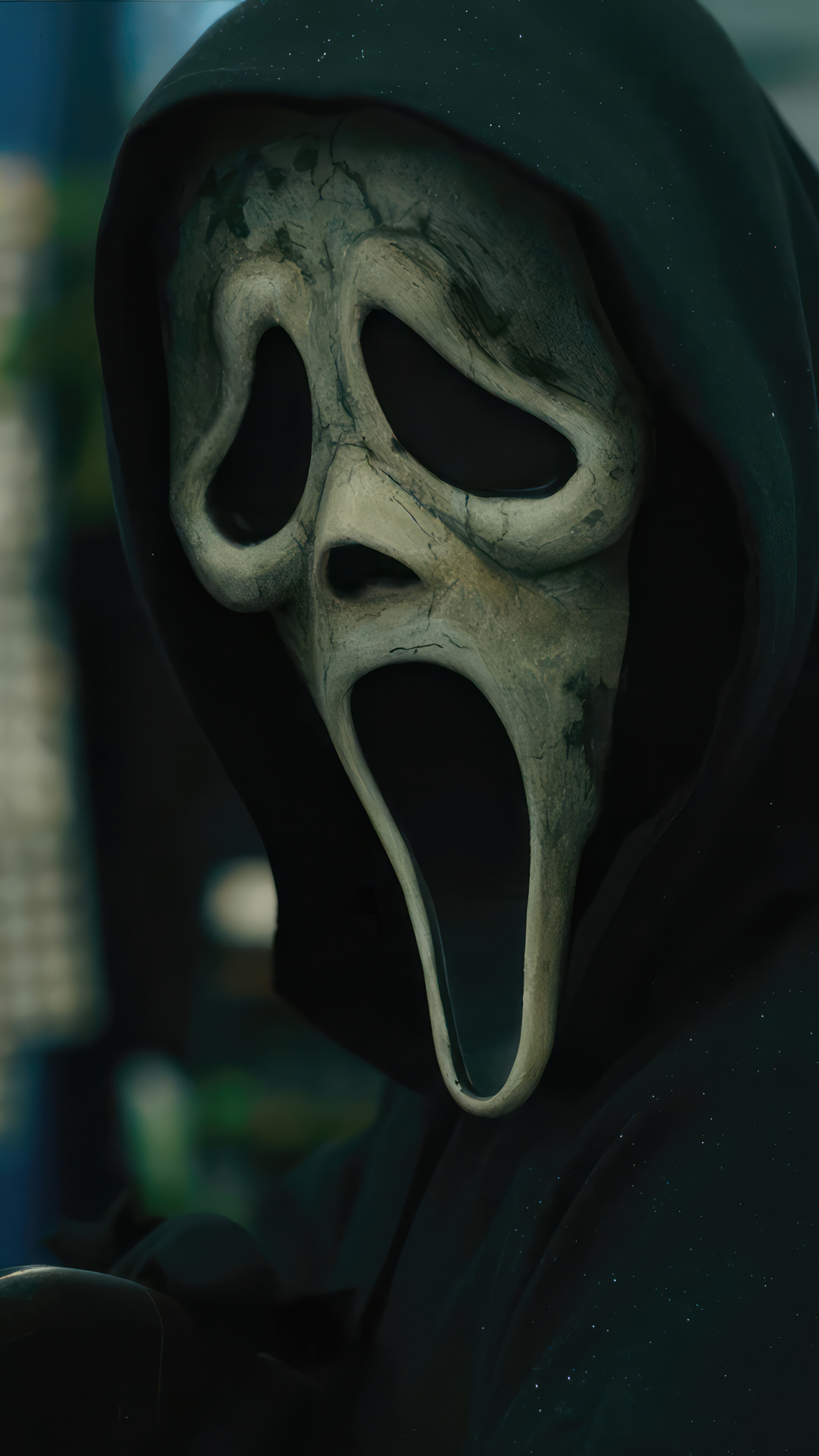 Scream 6 Ghostface 4K Wallpaper iPhone