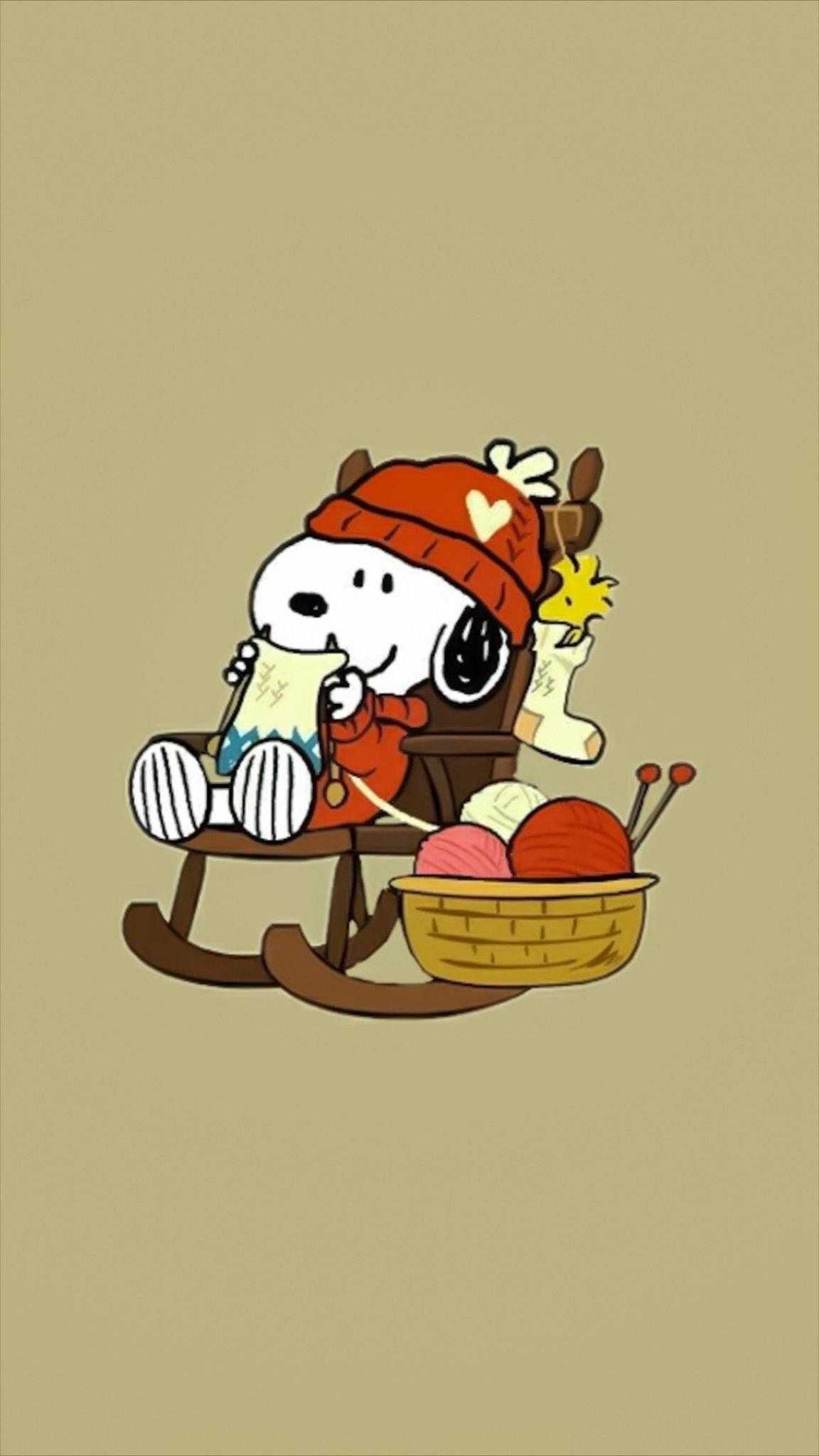 Snoopy Fall wallpaper