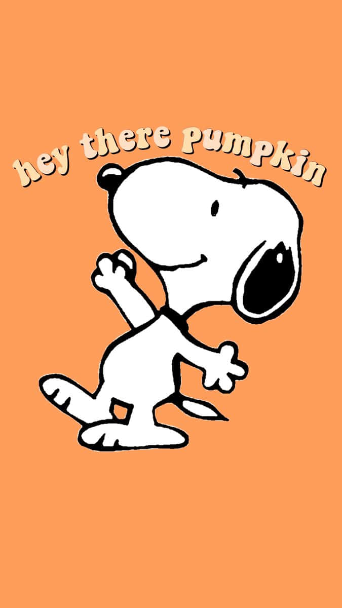 Snoopy Fall Wallpaper
