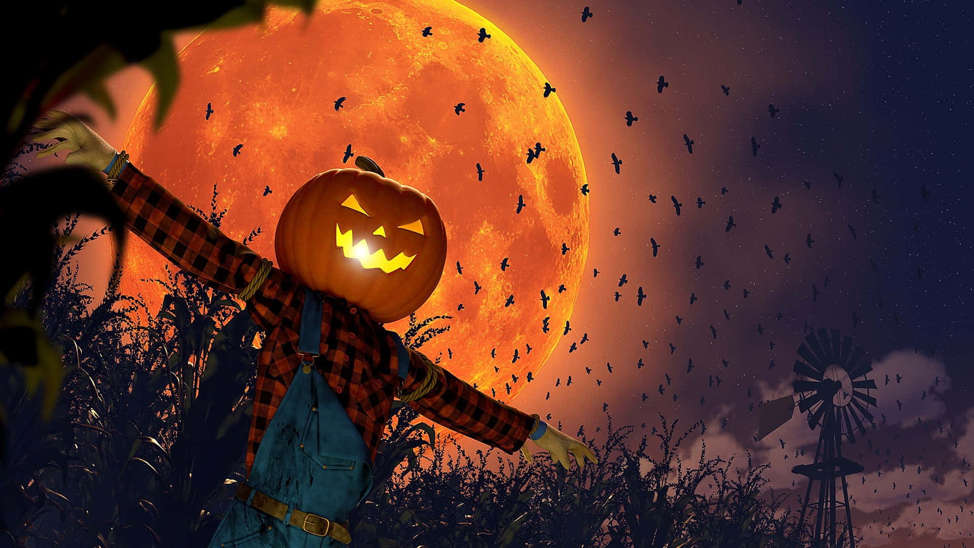 Scarecrows Wallpaper