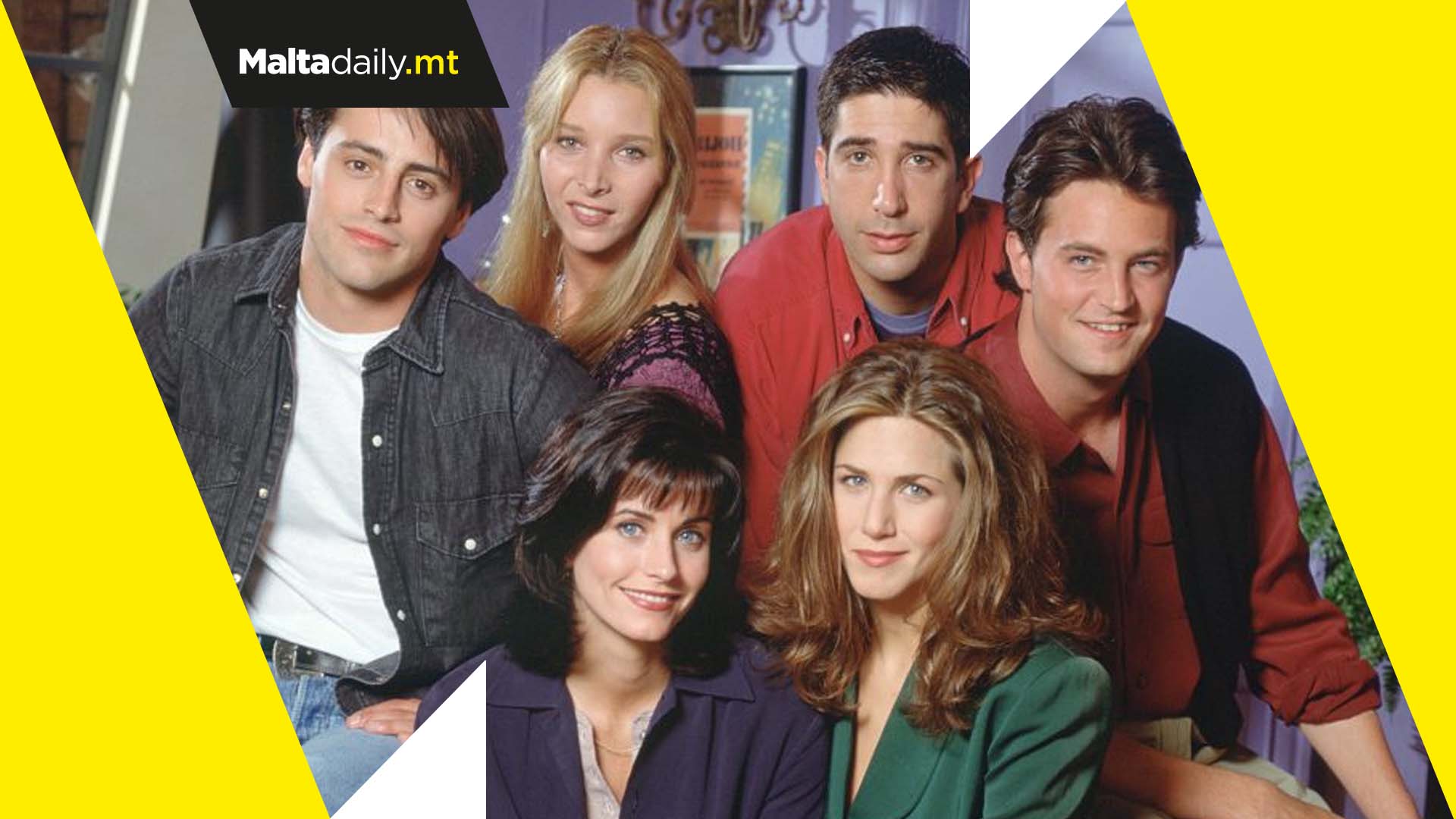 The first ever episode of Friends aired