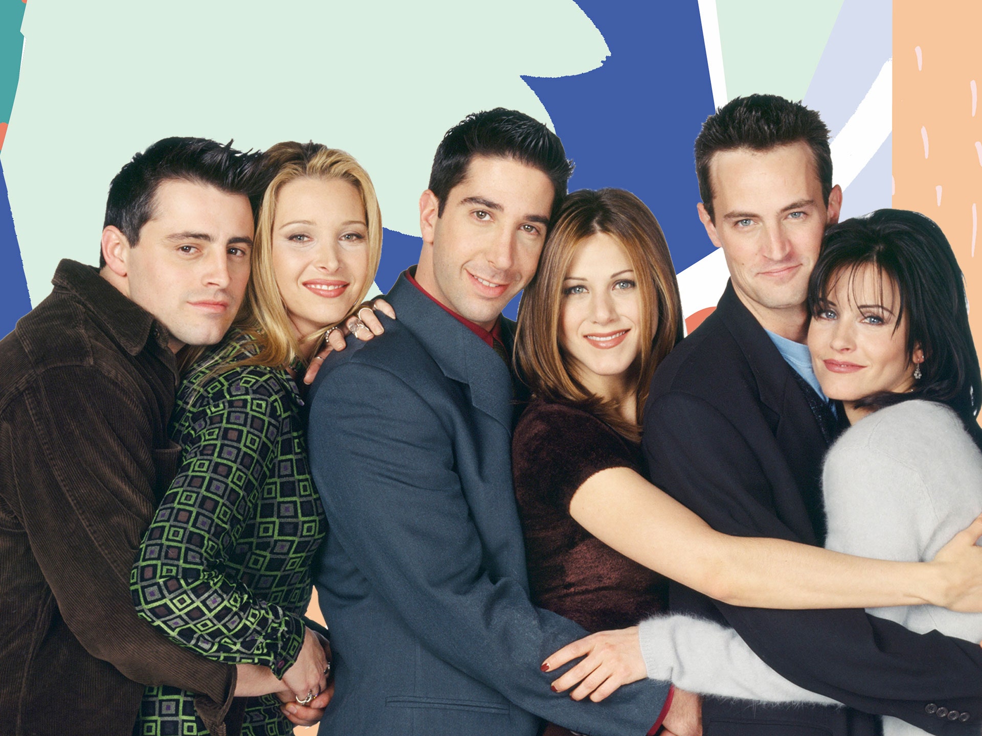 Friends: The Cast and Characters Then