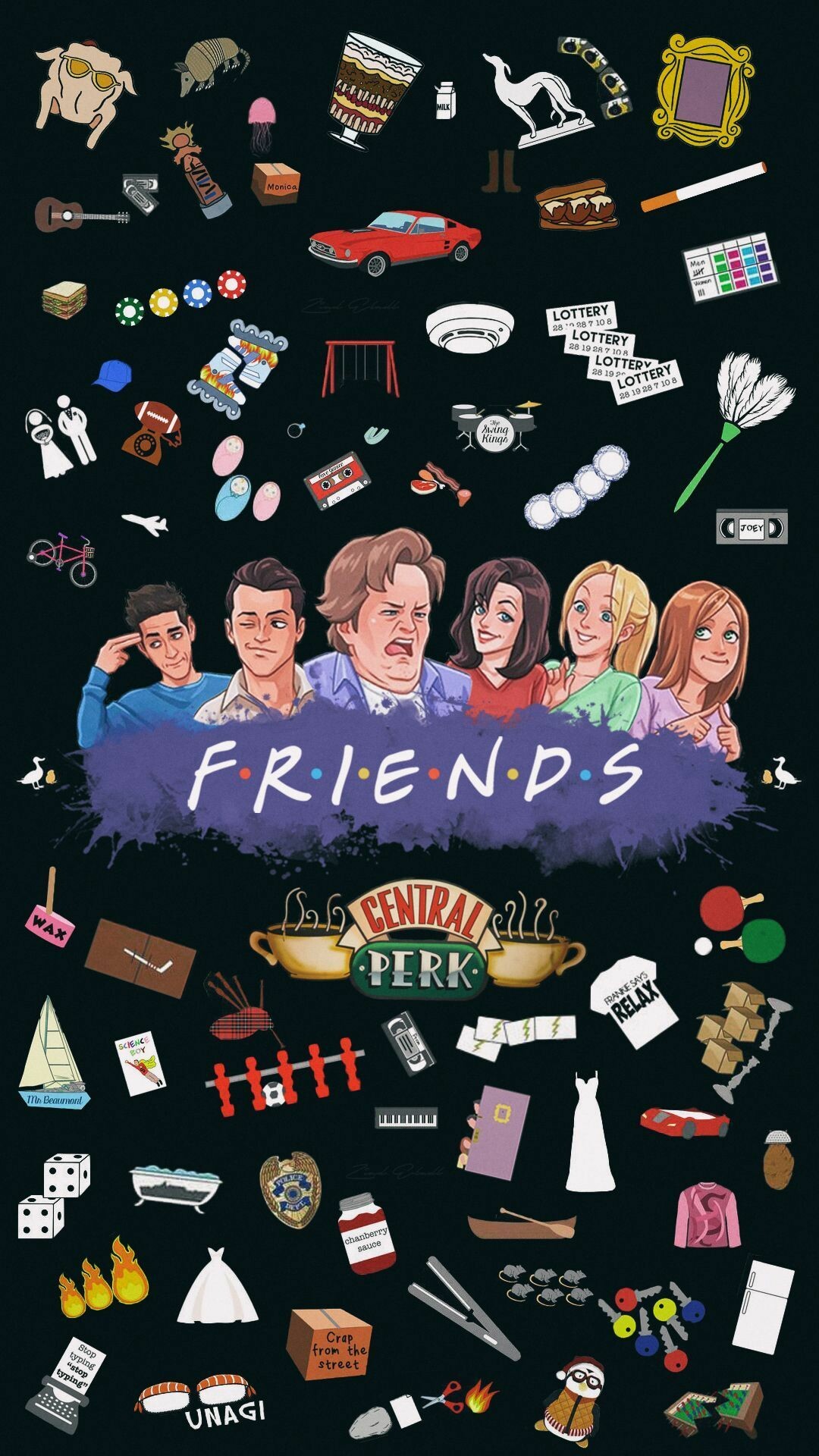 Friends (TV Series) Wallpaper
