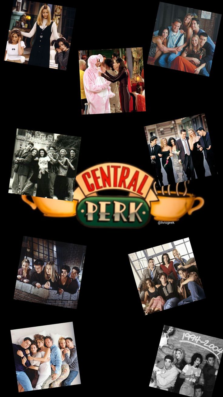 Wallpaper → friends → central perk
