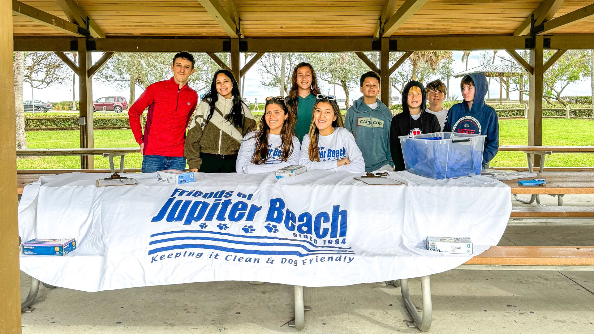 Young Friends Beach Cleanup