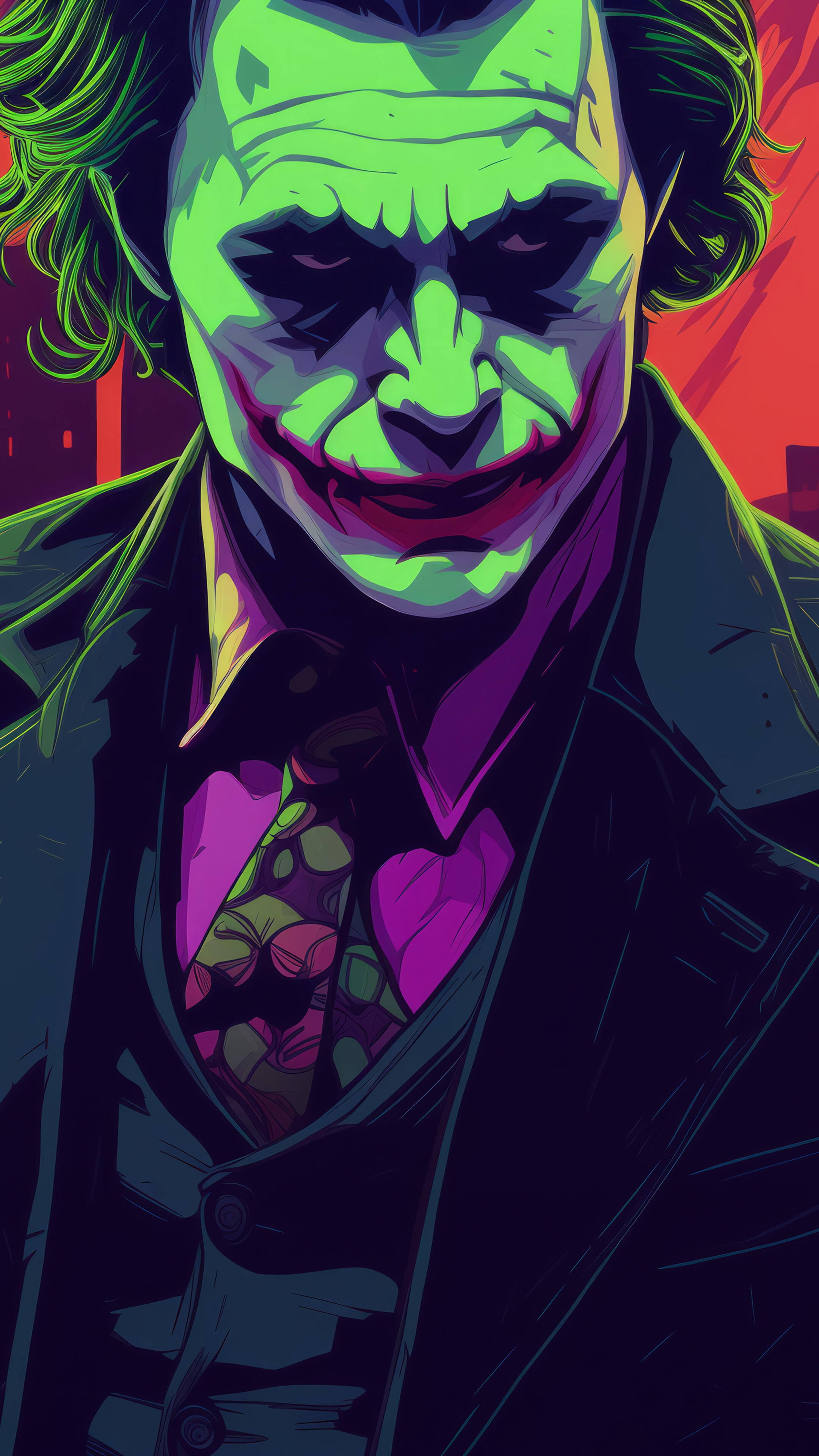 Joker DC Comics 4K Wallpaper iPhone HD