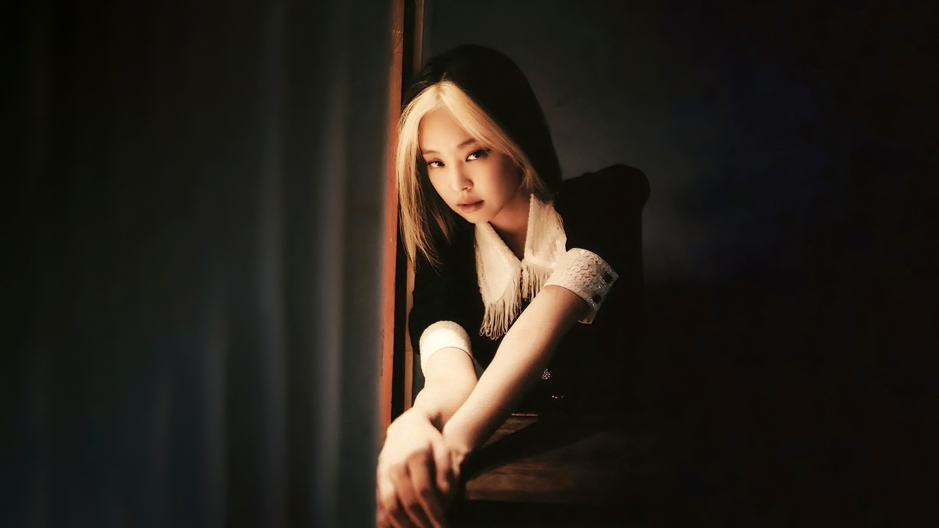 Wallpaper 1920x1080, Wallpaper for desktop, kpop, 16:9, blackpink, blackpink, korean singer, kim jennie for mobile and desktop, section музыка, resolution 1920x1080