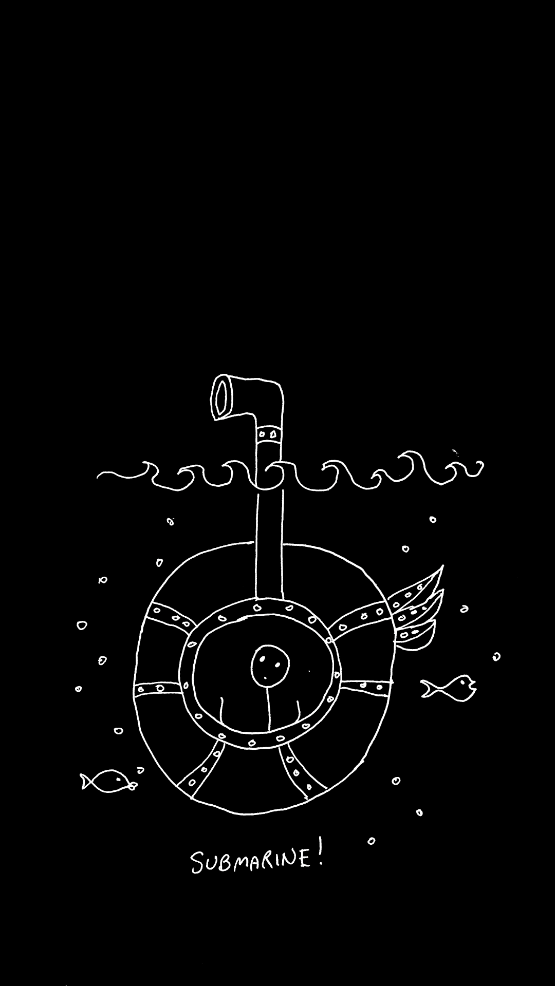 Sadbook Phone Wallpaper dark mode