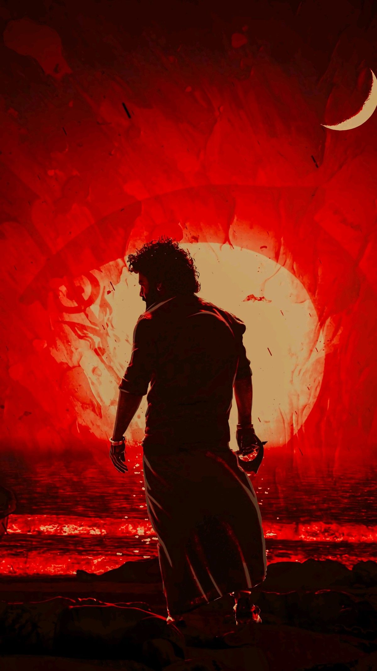 Devara Movie poster wallpaper