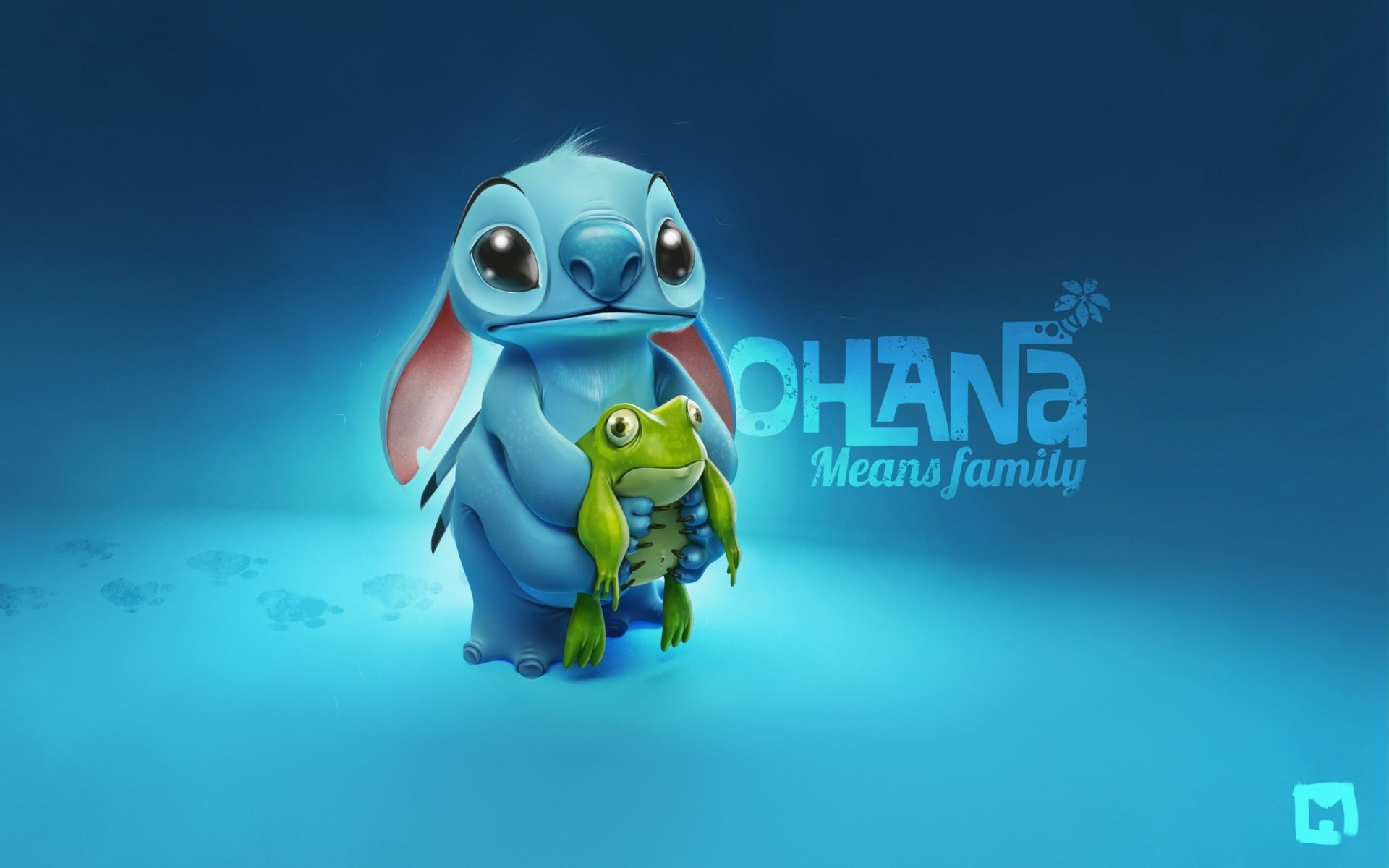 Stitch & Frog HD Wallpaper & Stitch