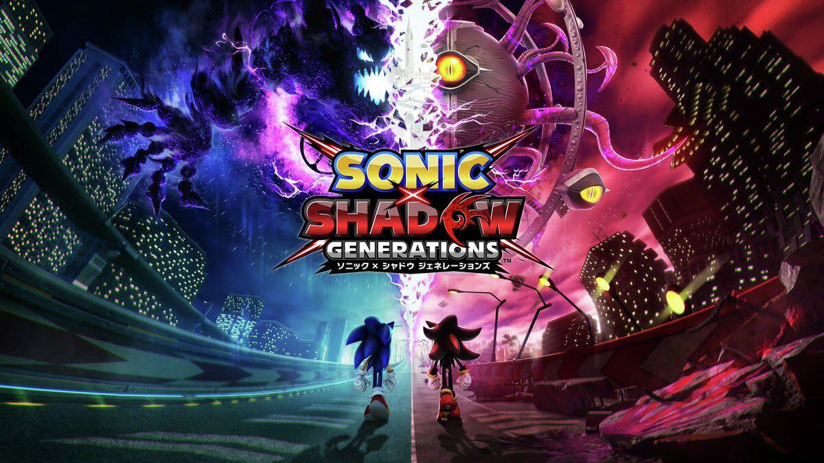 New Sonic X Shadow Generations artwork