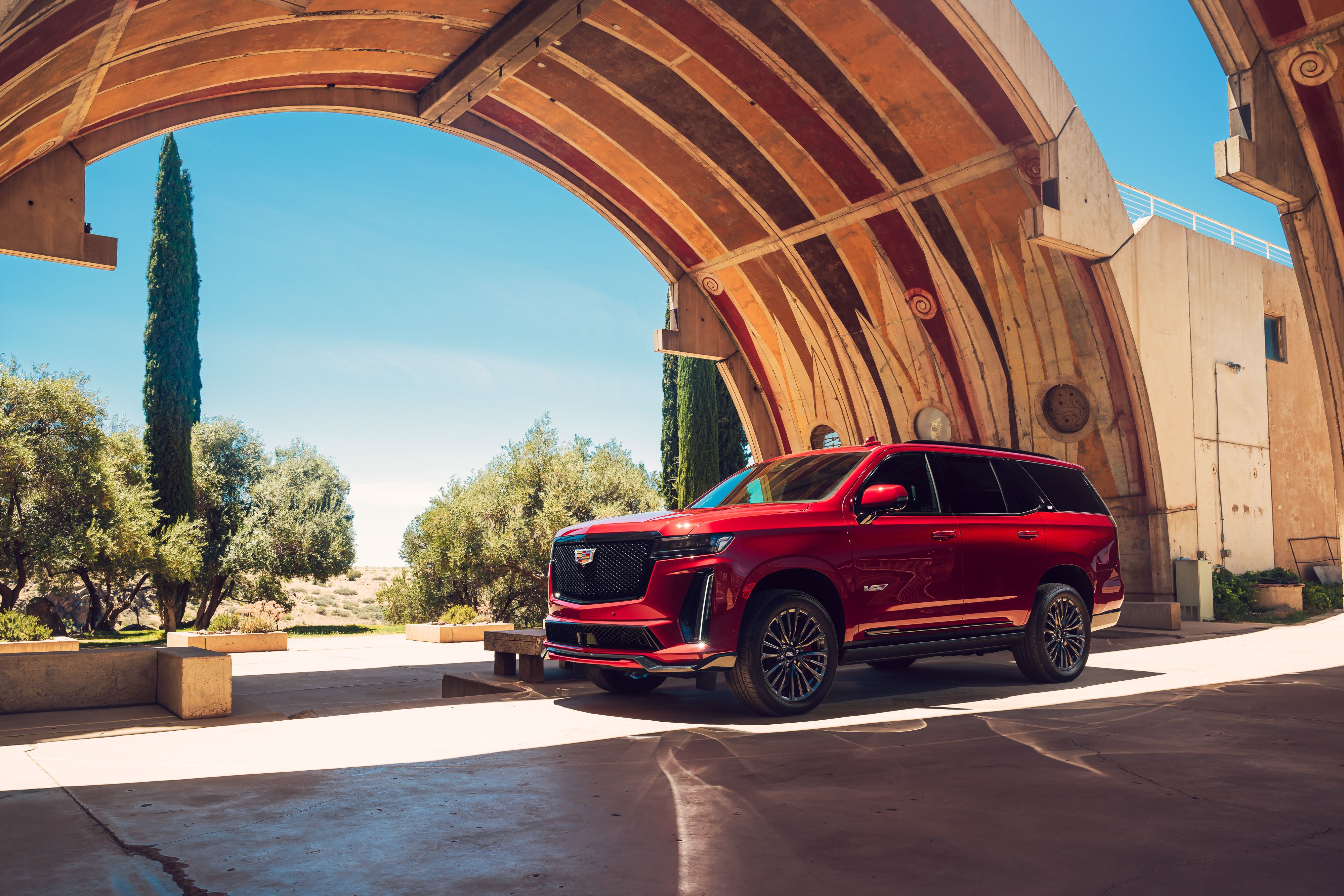 Download Vehicle Cadillac Escalade V 4k