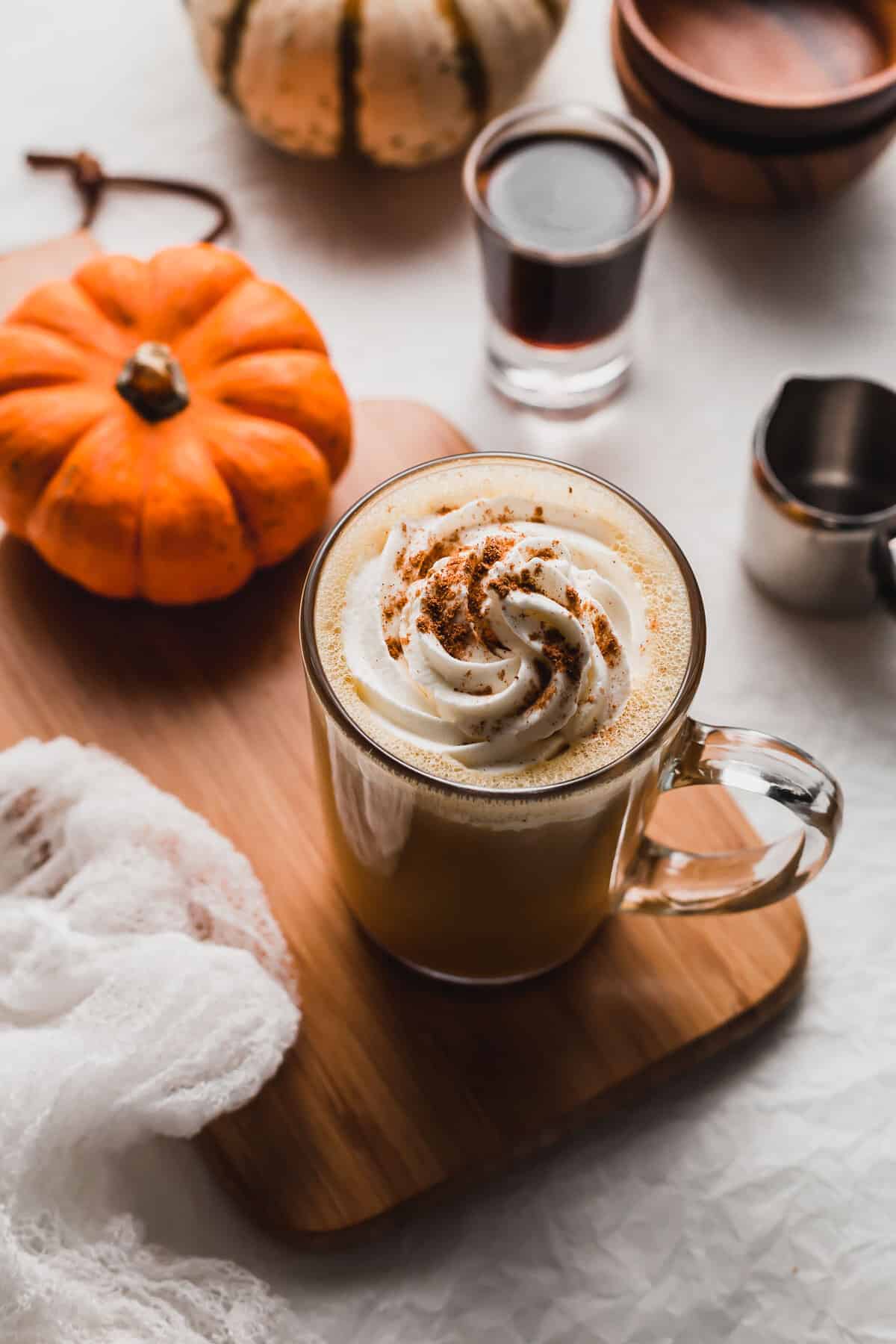 Pumpkin Spice Latte. Sift & Simmer