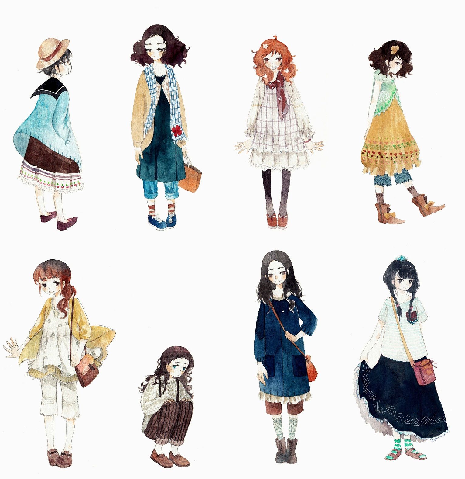 Mori Girls By Yuuta Apple