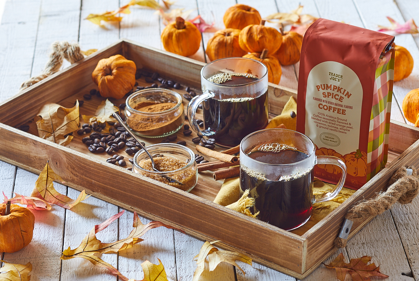 Pumpkin Spice Coffee. Trader Joe's