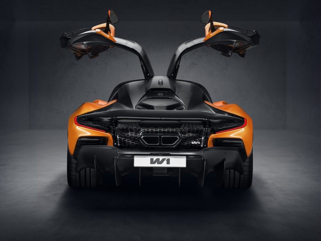 McLaren W1 unveiled as most powerful