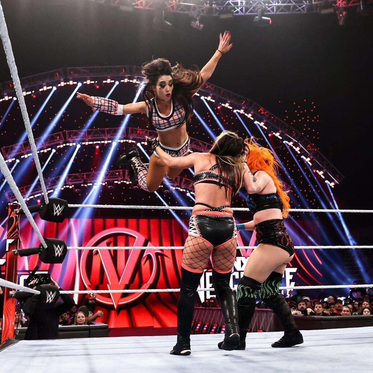 ROXANNE PEREZ 8x10 COLOR PHOTO ROH ECW