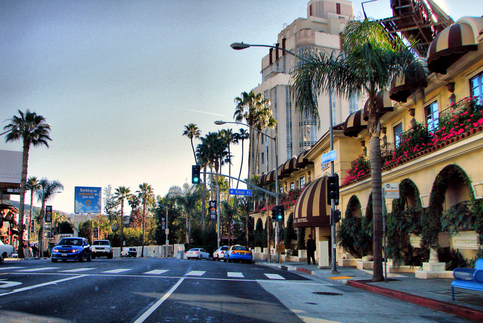 Hollywood Street Wallpaper